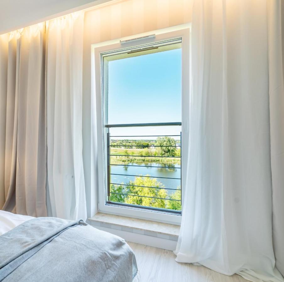 Belle View - 3Pok, Nawet 5 Lozek, Piekny Widok Na Rzeke, Tv55" Z Netflix I Max, Parking, Winda Apartamento Iława Exterior foto