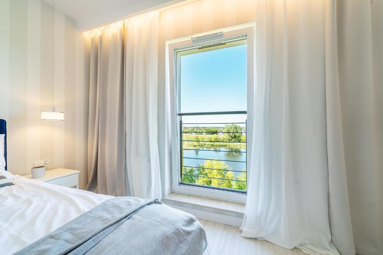 Belle View - 3Pok, Nawet 5 Lozek, Piekny Widok Na Rzeke, Tv55" Z Netflix I Max, Parking, Winda Apartamento Iława Exterior foto