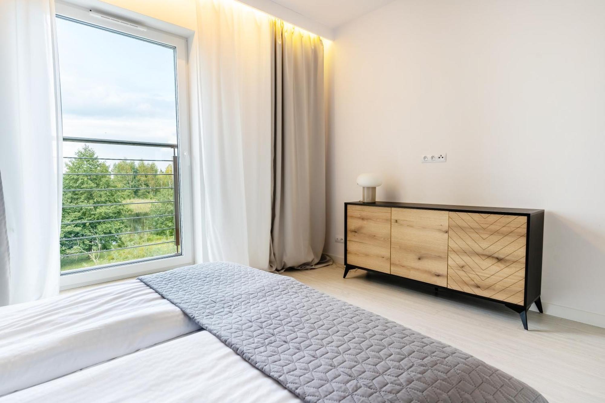 Belle View - 3Pok, Nawet 5 Lozek, Piekny Widok Na Rzeke, Tv55" Z Netflix I Max, Parking, Winda Apartamento Iława Exterior foto